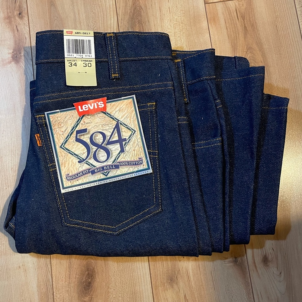 Vintage Levi’s big bell jeans 34x30